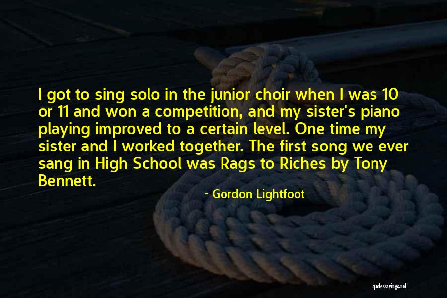 Best Rags To Riches Quotes By Gordon Lightfoot Best Rags To Riches Quotes By Gordon Lightfoot