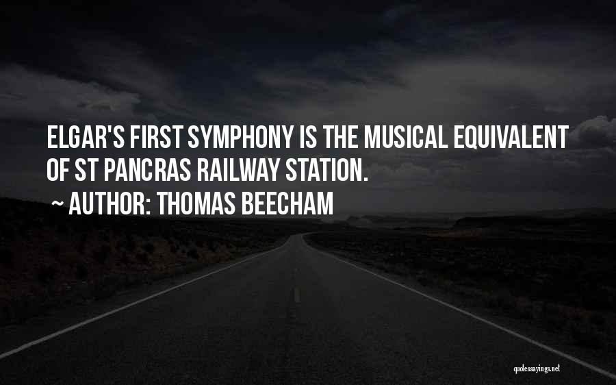 Best Railway Quotes By Thomas Beecham