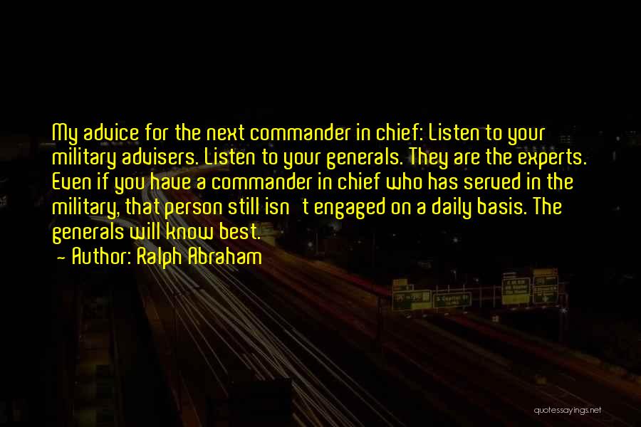 Best Ralph Quotes By Ralph Abraham