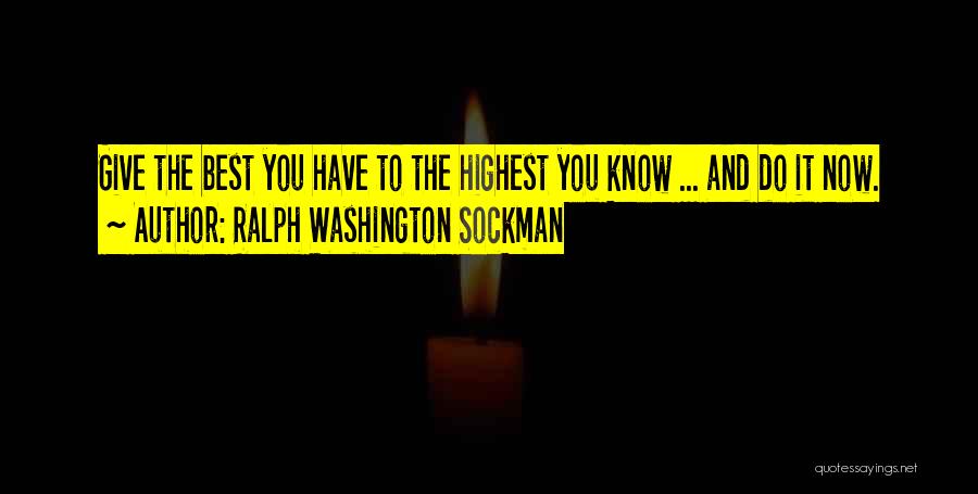 Best Ralph Quotes By Ralph Washington Sockman