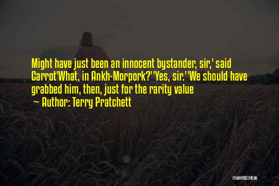 Best Rarity Quotes By Terry Pratchett