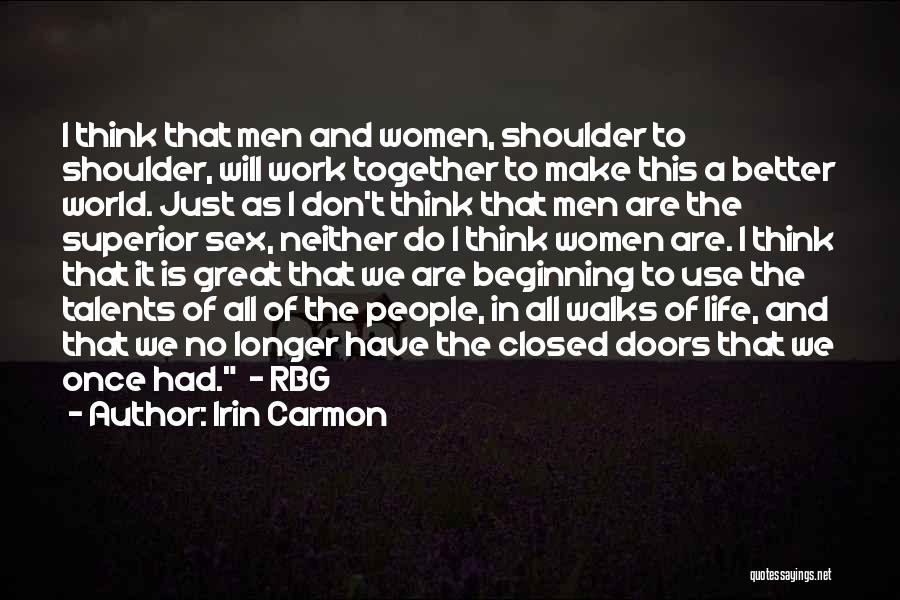 Best Rbg Quotes By Irin Carmon