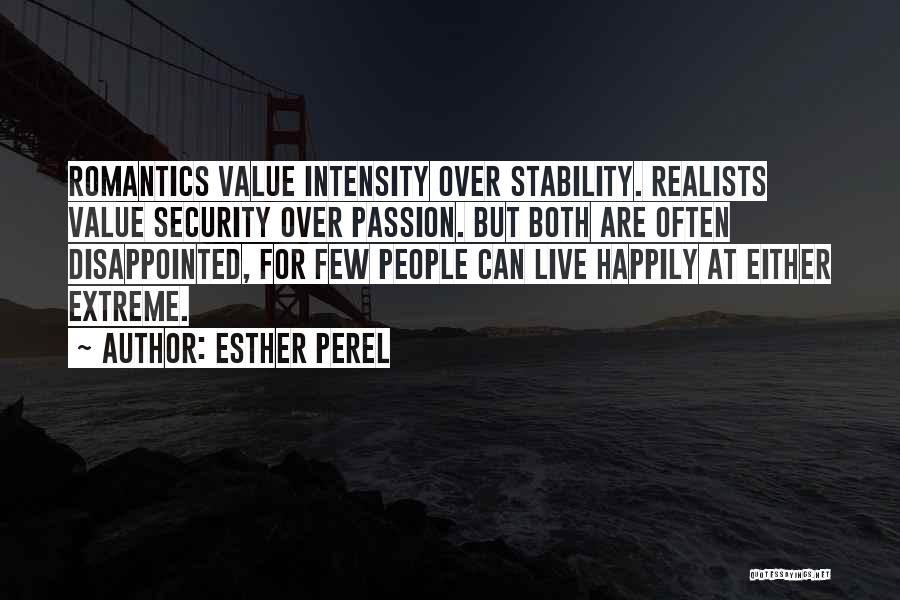 Best Realist Quotes By Esther Perel