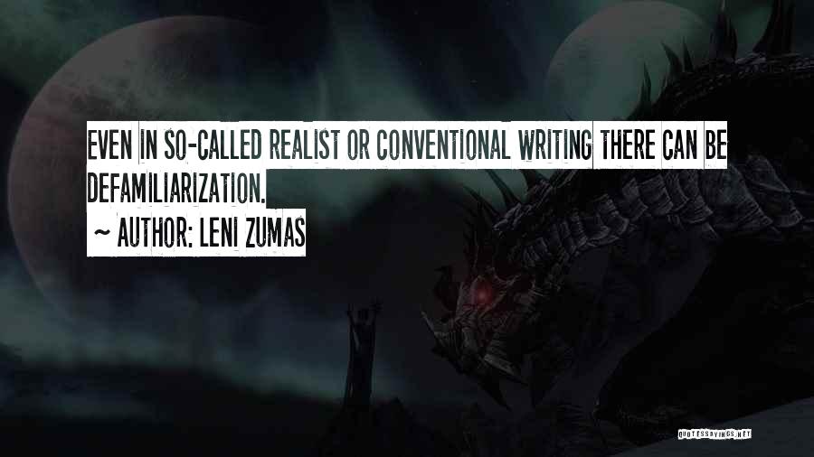 Best Realist Quotes By Leni Zumas