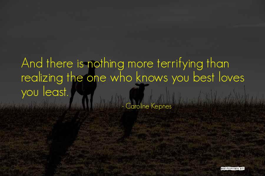 Best Realizing Quotes By Caroline Kepnes Best Realizing Quotes By Caroline Kepnes