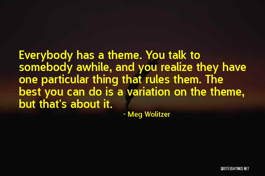 Best Realizing Quotes By Meg Wolitzer Best Realizing Quotes By Meg Wolitzer
