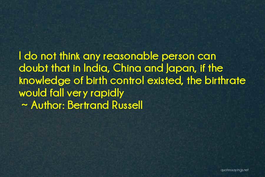 Best Reasonable Doubt Quotes By Bertrand Russell