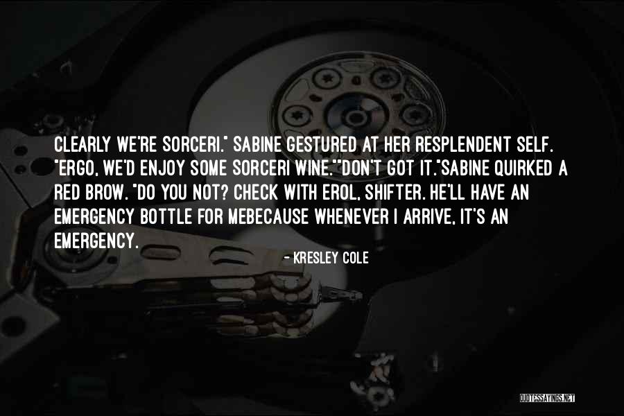 Best Red Wine Quotes By Kresley Cole Best Red Wine Quotes By Kresley Cole