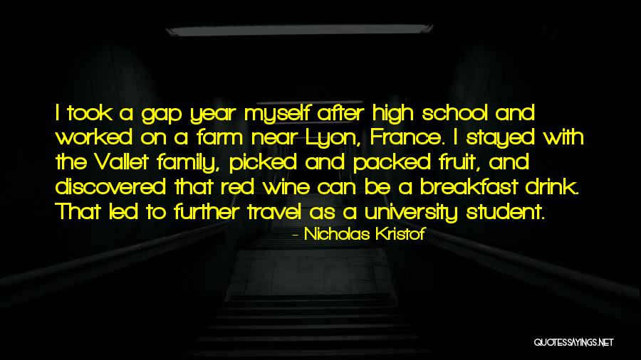 Best Red Wine Quotes By Nicholas Kristof Best Red Wine Quotes By Nicholas Kristof