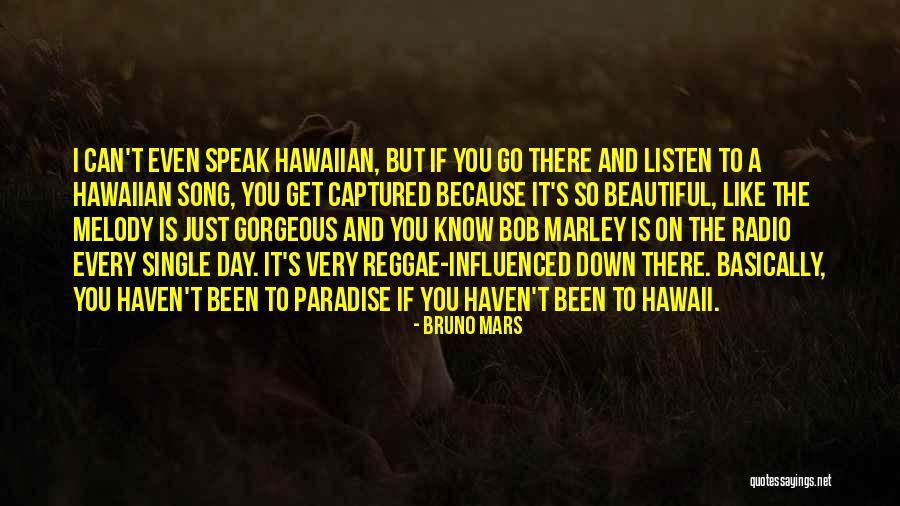 Best Reggae Song Quotes By Bruno Mars Best Reggae Song Quotes By Bruno Mars