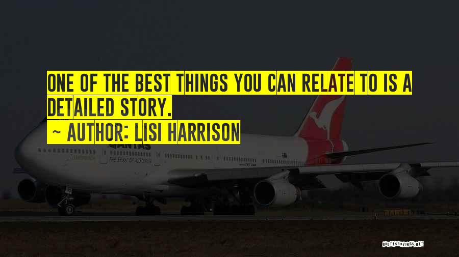 Best Relate Quotes By Lisi Harrison