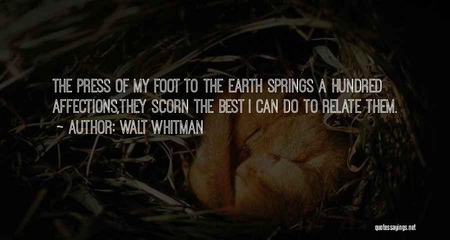 Best Relate Quotes By Walt Whitman