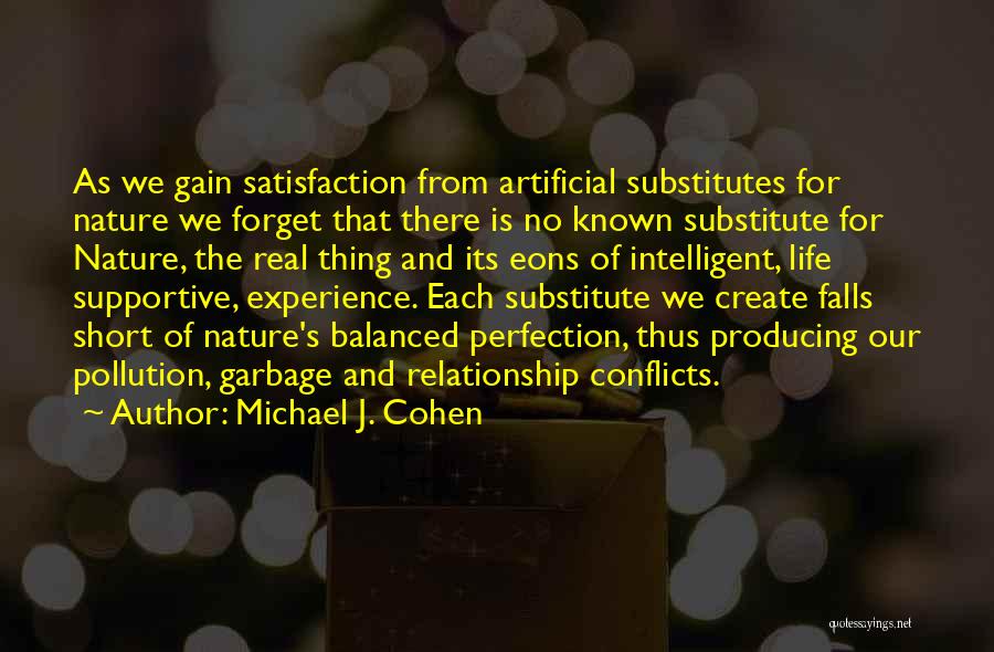 Best Relationship Short Quotes By Michael J. Cohen