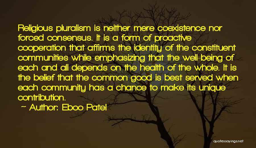 Best Religious Quotes By Eboo Patel