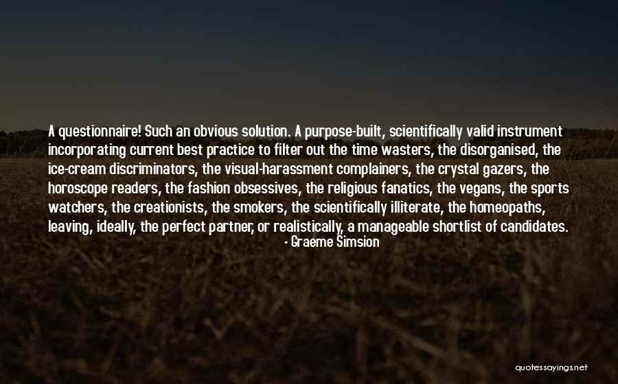 Best Religious Quotes By Graeme Simsion Best Religious Quotes By Graeme Simsion