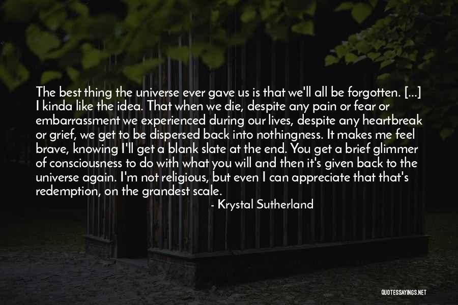 Best Religious Quotes By Krystal Sutherland