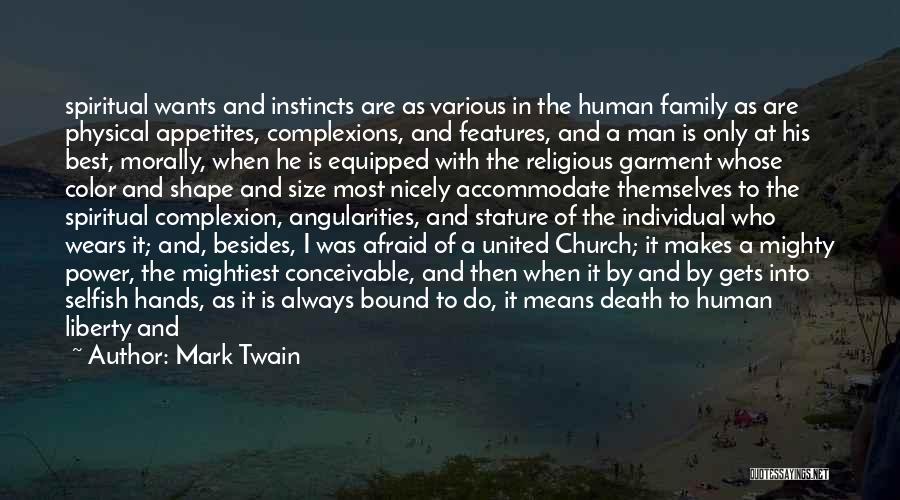 Best Religious Quotes By Mark Twain