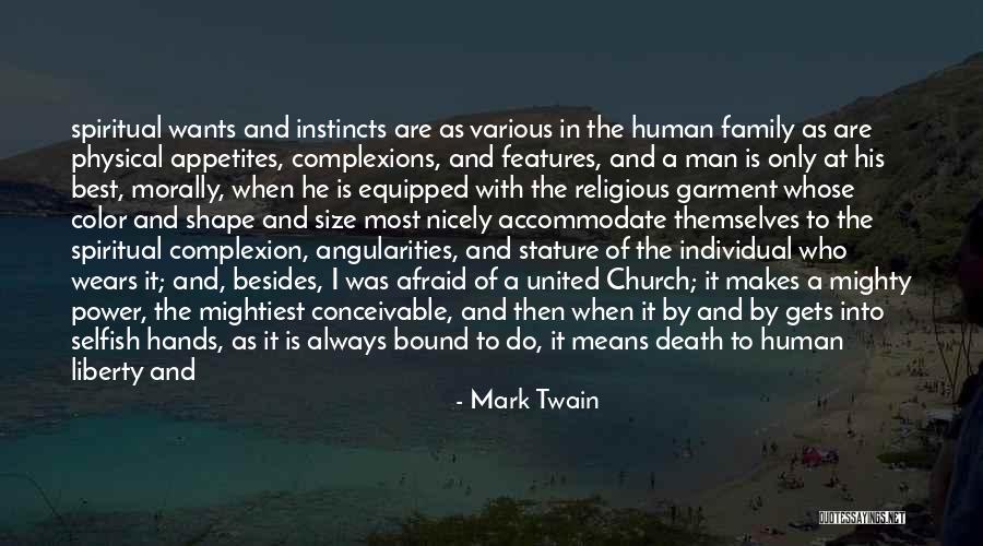 Best Religious Quotes By Mark Twain