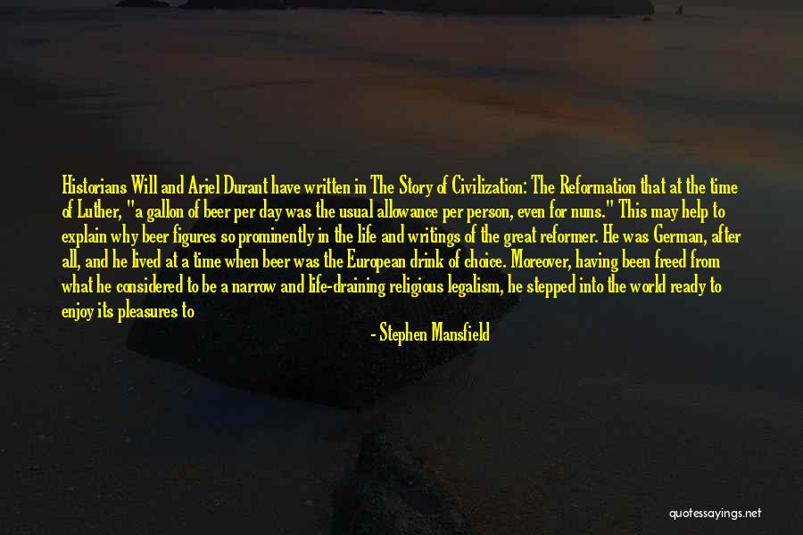 Best Religious Quotes By Stephen Mansfield