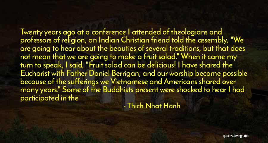 Best Religious Quotes By Thich Nhat Hanh