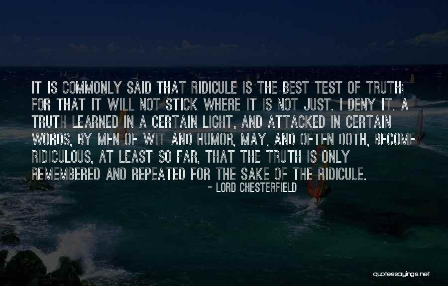 Best Remembered Quotes By Lord Chesterfield Best Remembered Quotes By Lord Chesterfield