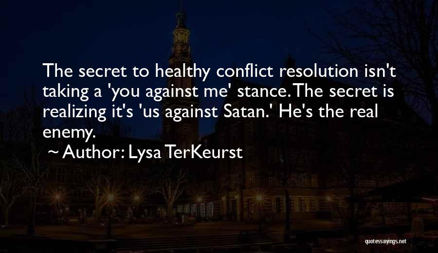 Best Resolution Quotes By Lysa TerKeurst