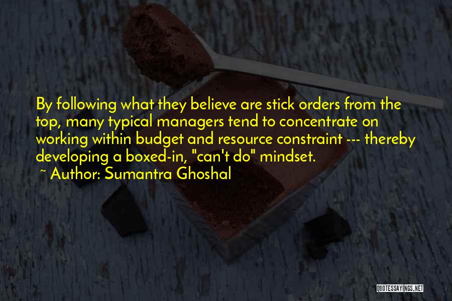 Best Resource Quotes By Sumantra Ghoshal