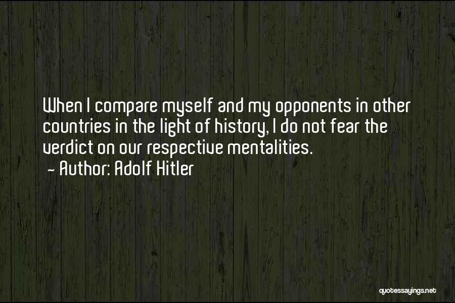 Best Respective Quotes By Adolf Hitler