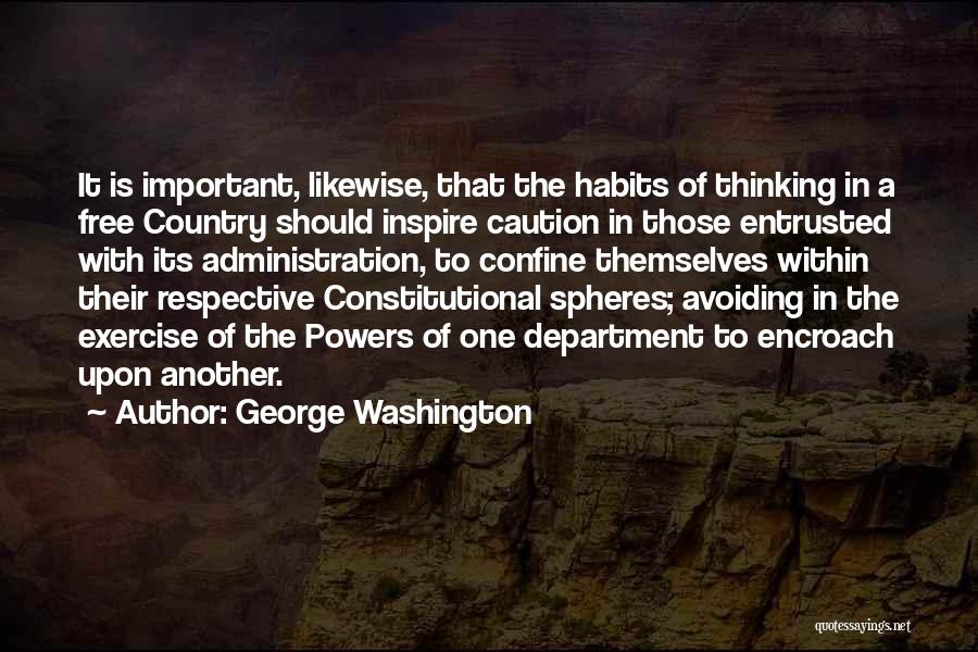 Best Respective Quotes By George Washington