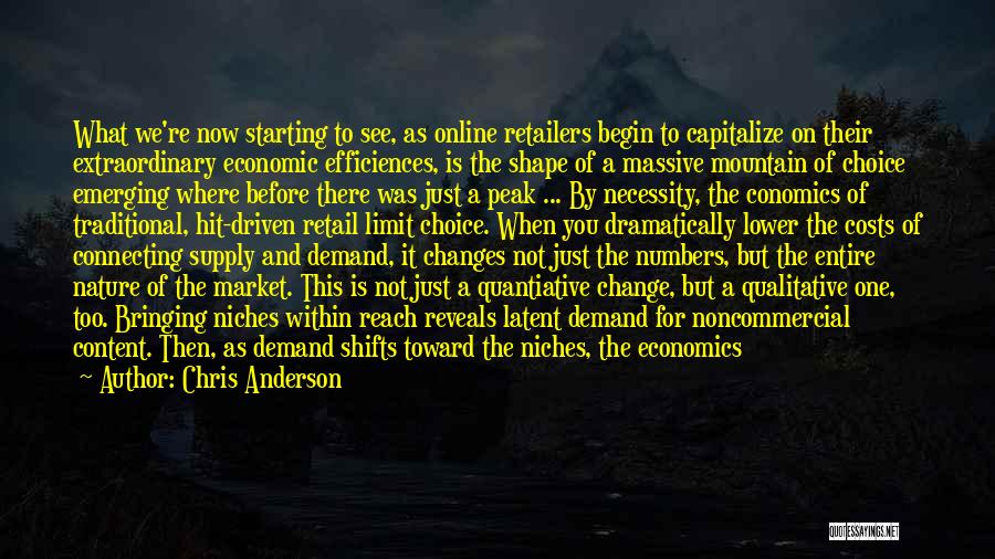 Best Retail Sales Quotes By Chris Anderson