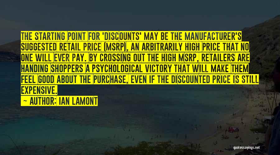 Best Retail Sales Quotes By Ian Lamont