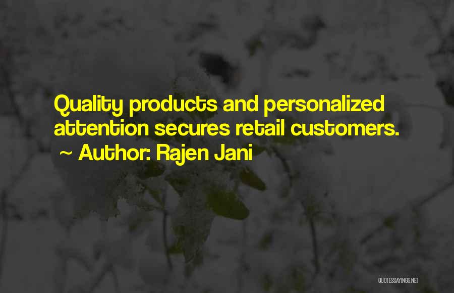 Best Retail Sales Quotes By Rajen Jani