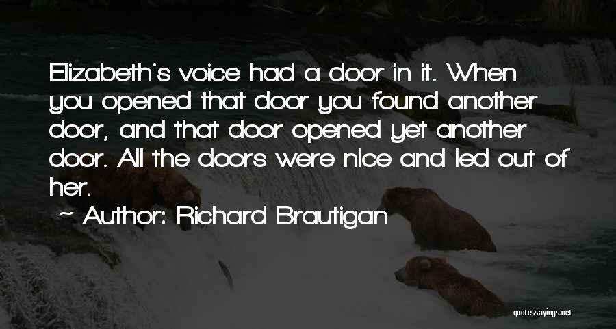 Best Richard Brautigan Quotes By Richard Brautigan