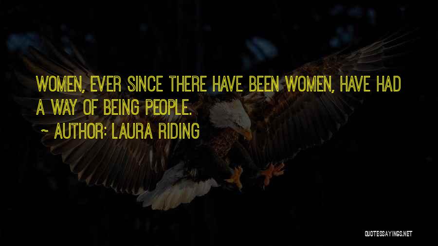 Best Riding Quotes By Laura Riding