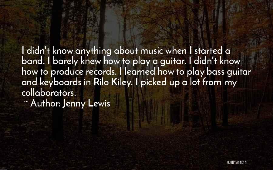 Best Rilo Kiley Quotes By Jenny Lewis