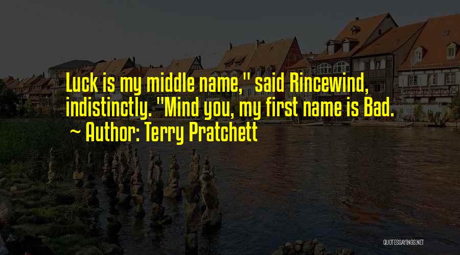 Best Rincewind Quotes By Terry Pratchett