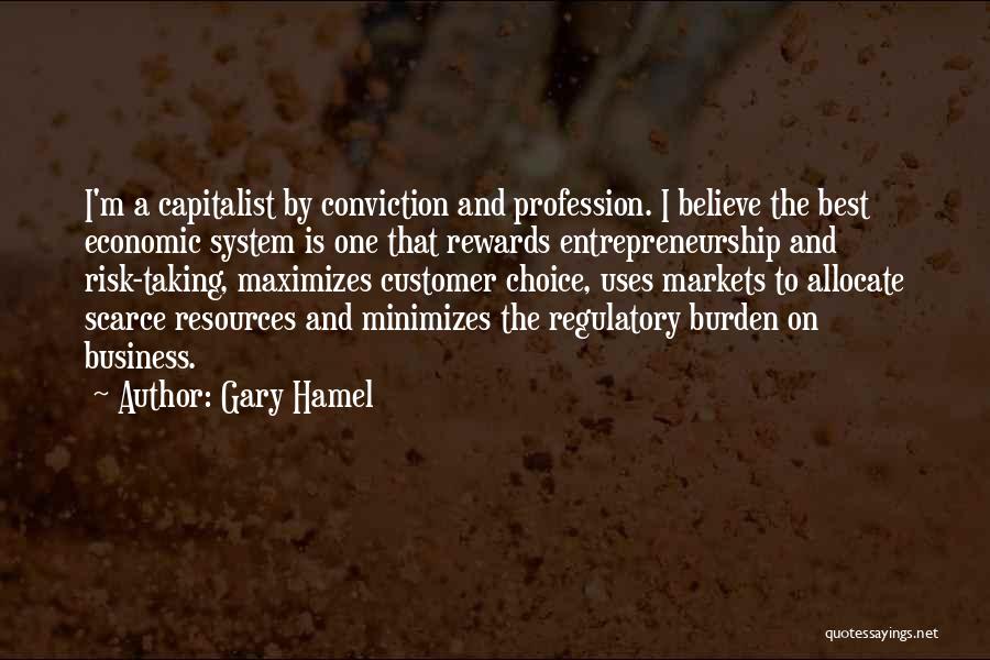 Best Risk Taking Quotes By Gary Hamel