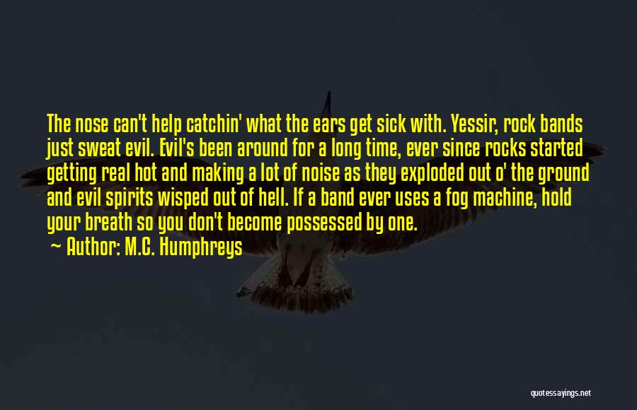 Best Rock Band Quotes By M.C. Humphreys