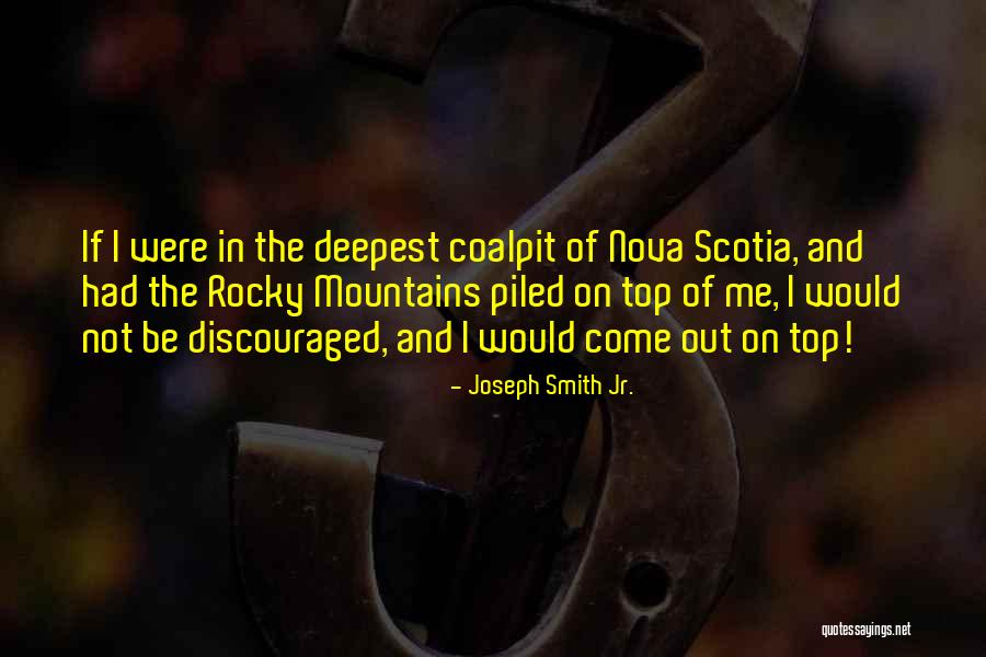 Best Rocky Inspirational Quotes By Joseph Smith Jr.