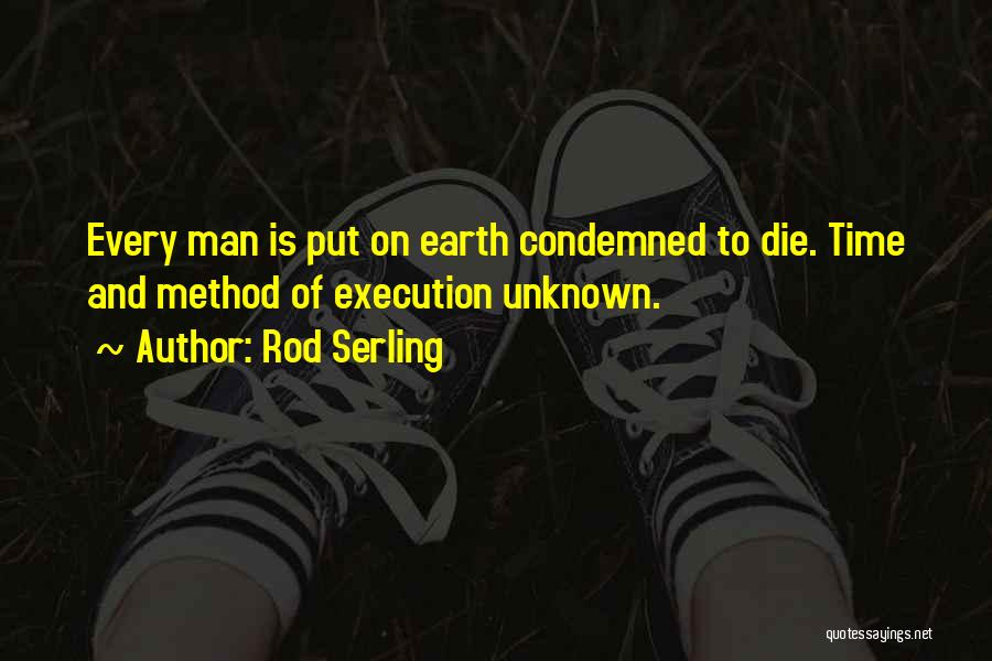 Best Rod Serling Twilight Zone Quotes By Rod Serling