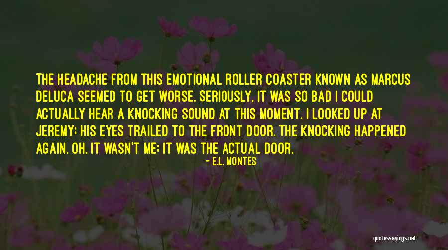 Best Roller Coaster Quotes By E.L. Montes