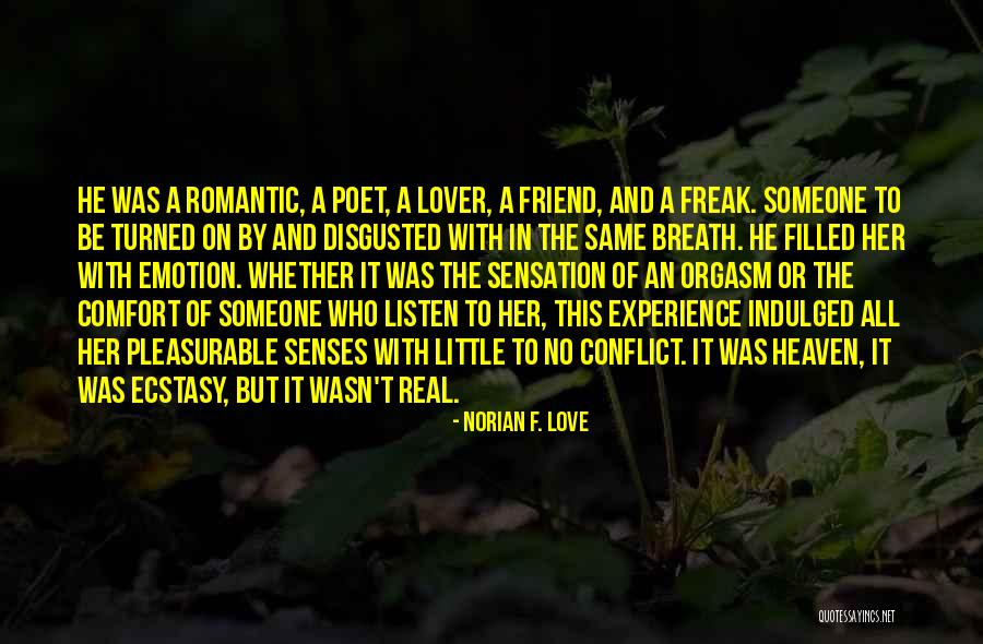 Best Romantic Poet Quotes By Norian F. Love Best Romantic Poet Quotes By Norian F. Love