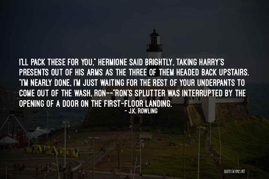 Best Ron And Hermione Quotes By J.K. Rowling Best Ron And Hermione Quotes By J.K. Rowling