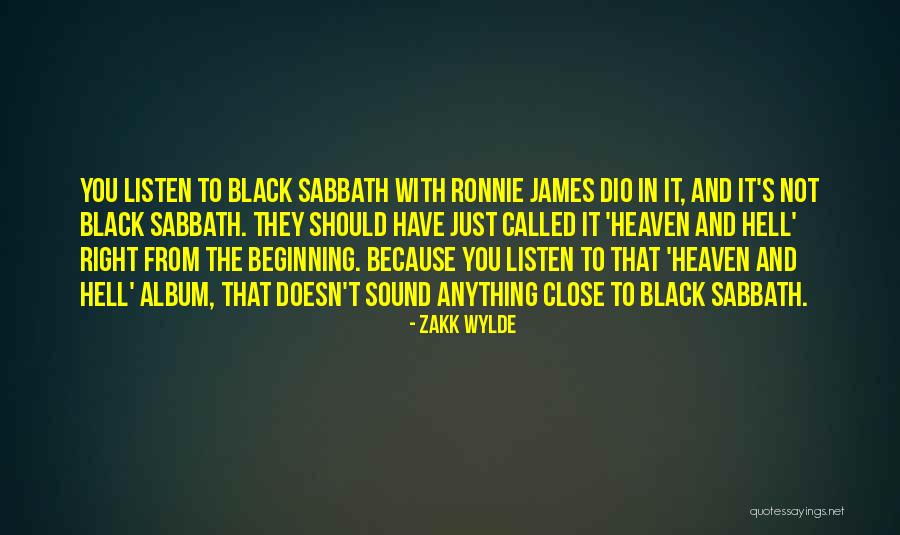 Best Ronnie James Dio Quotes By Zakk Wylde