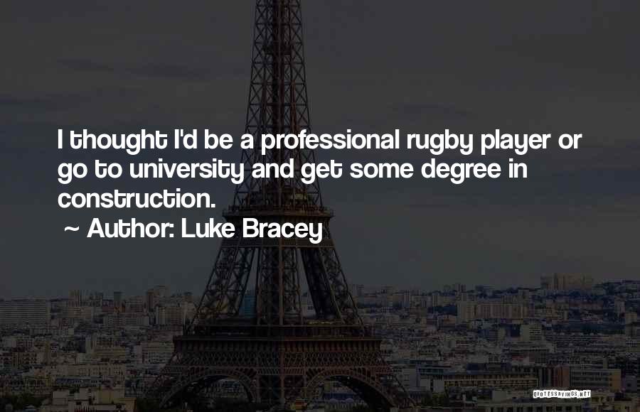 Best Rugby Player Quotes By Luke Bracey