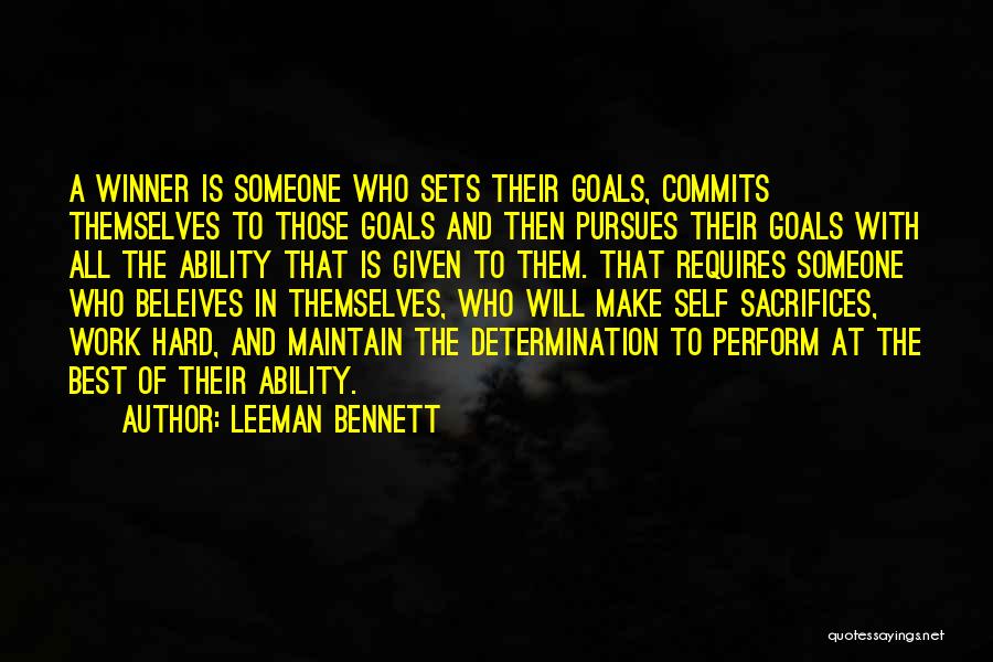 Best Running Inspirational Quotes By Leeman Bennett