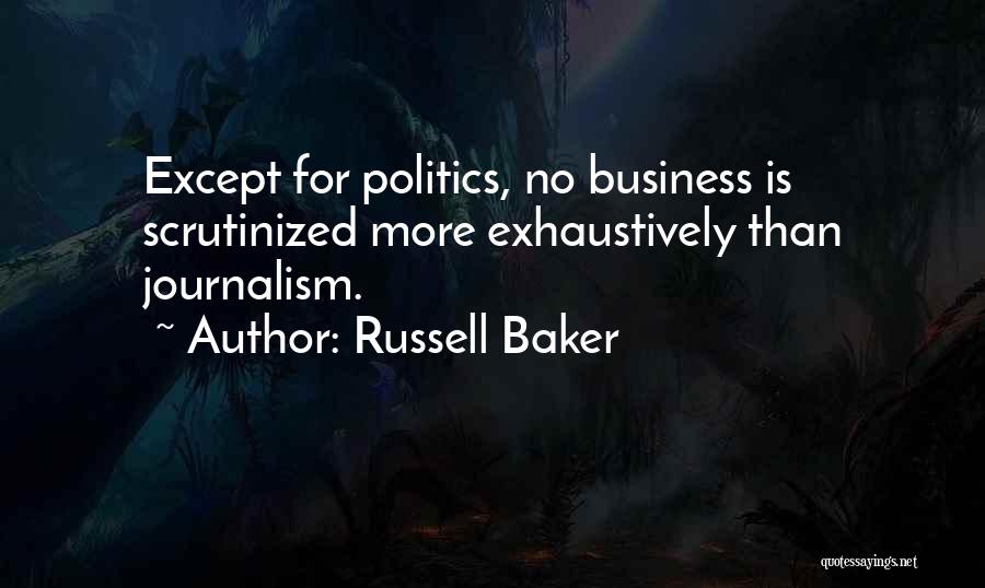 Best Russell Baker Quotes By Russell Baker