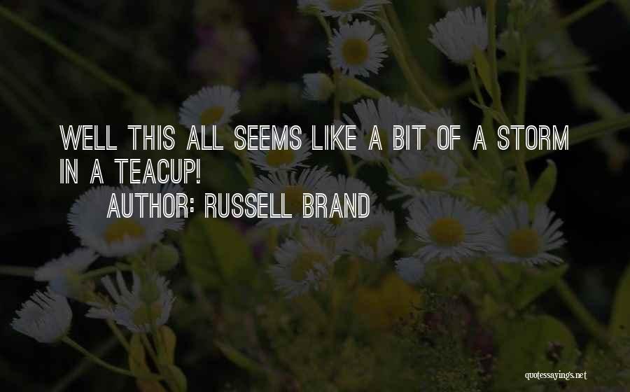 Best Russell Brand Quotes By Russell Brand