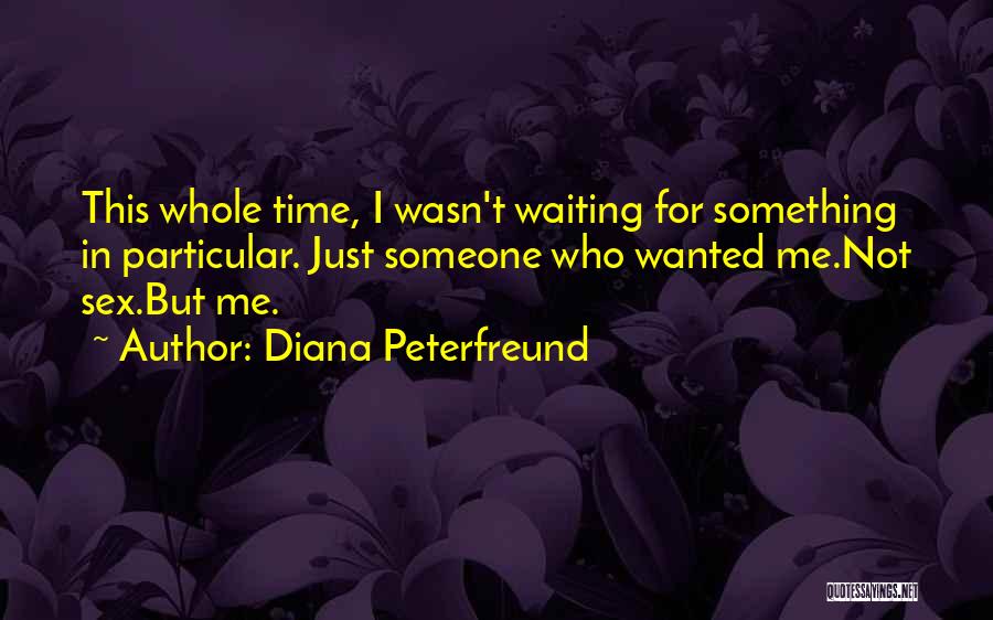 Best Sad Waiting Quotes By Diana Peterfreund