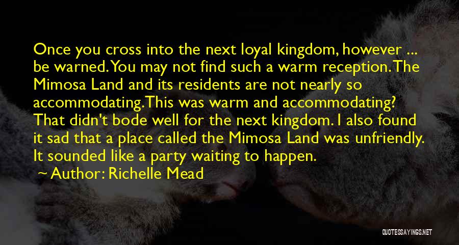 Best Sad Waiting Quotes By Richelle Mead